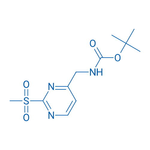 tert-Butyl ((2-(methylsulfonyl)pyrimidin-4-yl)methyl)carbamate