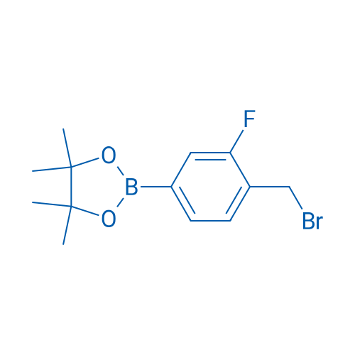 2-(4-(Bromomethyl)-3-fluorophenyl)-4,4,5,5-tetramethyl-1,3,2-dioxaborolane