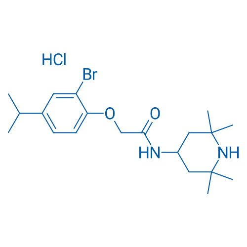2-(2-Bromo-4-isopropylphenoxy)-N-(2,2,6,6-tetramethylpiperidin-4-yl)acetamide hydrochloride