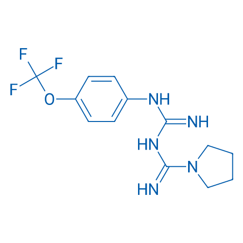 N-(N-(4-(Trifluoromethoxy)phenyl)carbamimidoyl)pyrrolidine-1-carboximidamide
