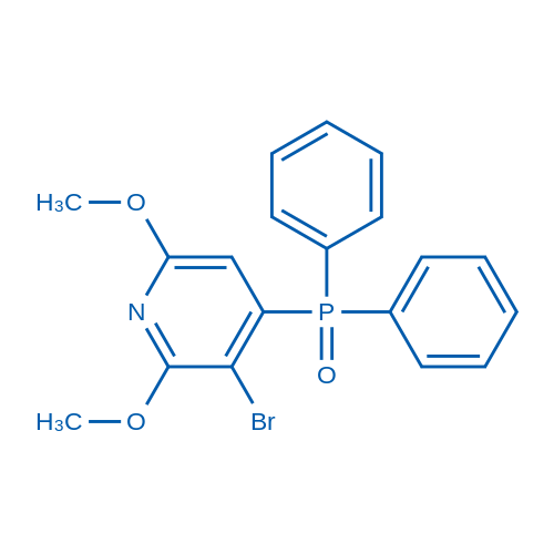 (3-Bromo-2,6-dimethoxypyridin-4-yl)diphenylphosphine oxide