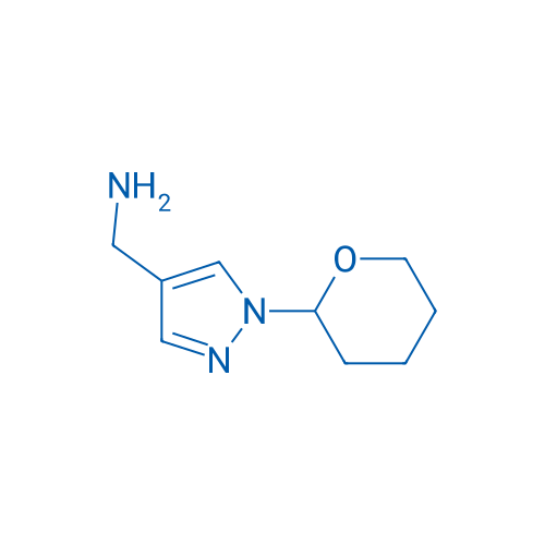 (1-(Tetrahydro-2H-pyran-2-yl)-1H-pyrazol-4-yl)methanamine