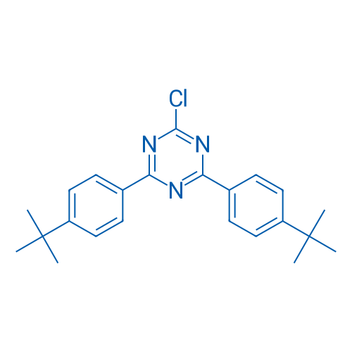 2,4-Bis(4-(tert-butyl)phenyl)-6-chloro-1,3,5-triazine