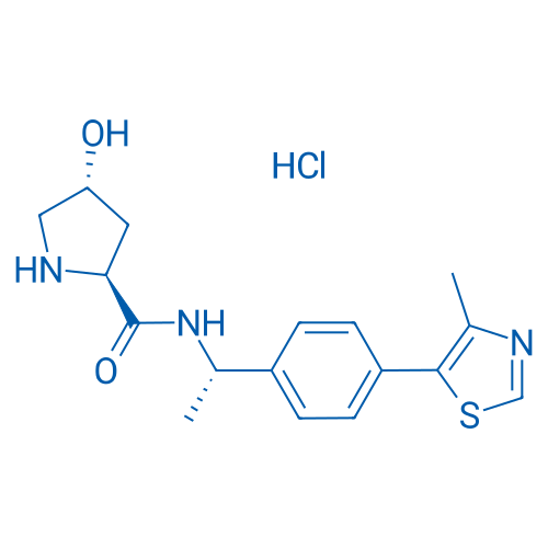 (2S,4R)-4-Hydroxy-N-((S)-1-(4-(4-methylthiazol-5-yl)phenyl)ethyl)pyrrolidine-2-carboxamide hydrochloride