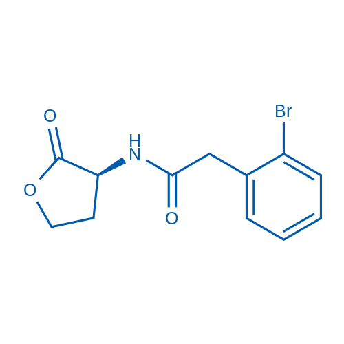 (S)-2-(2-Bromophenyl)-N-(2-oxotetrahydrofuran-3-yl)acetamide