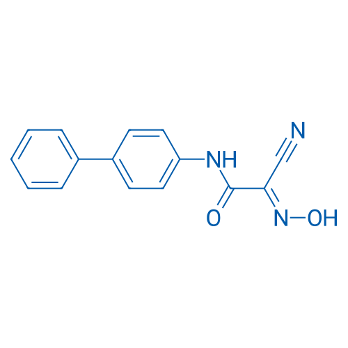 (E)-2-([1,1'-Biphenyl]-4-ylamino)-N-hydroxy-2-oxoacetimidoyl cyanide
