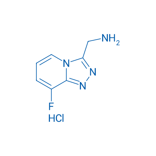 (8-Fluoro-[1,2,4]triazolo[4,3-a]pyridin-3-yl)methanamine hydrochloride