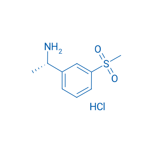 (S)-1-(3-(Methylsulfonyl)phenyl)ethan-1-amine hydrochloride