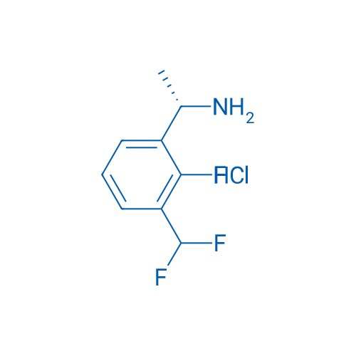 (S)-1-(3-(Difluoromethyl)-2-fluorophenyl)ethan-1-amine hydrochloride