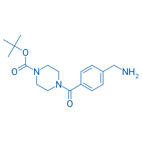 tert-Butyl 4-(4-(aminomethyl)benzoyl)piperazine-1-carboxylate
