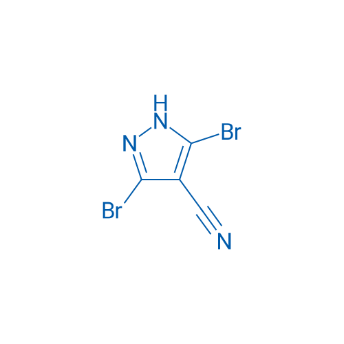 3,5-Dibromo-1H-pyrazole-4-carbonitrile