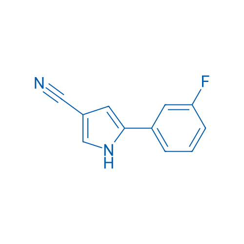 5-(3-Fluorophenyl)-1H-pyrrole-3-carbonitrile