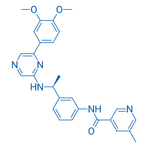 (S)-N-(3-(1-((6-(3,4-Dimethoxyphenyl)pyrazin-2-yl)amino)ethyl)phenyl)-5-methylnicotinamide