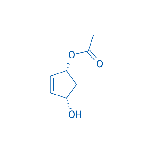 rel-(1R,4S)-4-Hydroxycyclopent-2-en-1-yl acetate