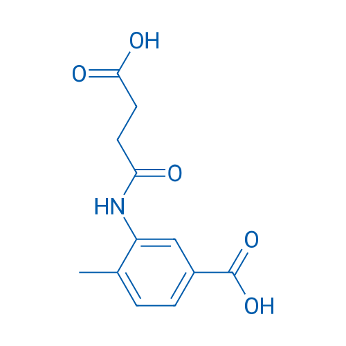 3-(3-CArboxypropanamido)-4-methylbenzoic acid