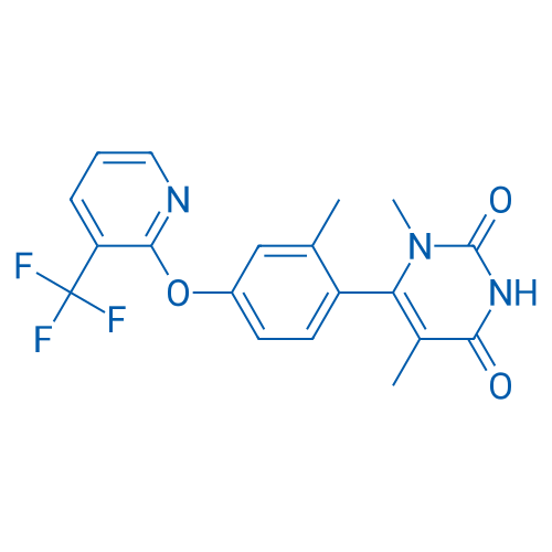 (-)-1,5-Dimethyl-6-(2-methyl-4-((3-(trifluoromethyl)pyridin-2-yl)oxy)phenyl)pyrimidine-2,4(1H,3H)-dione