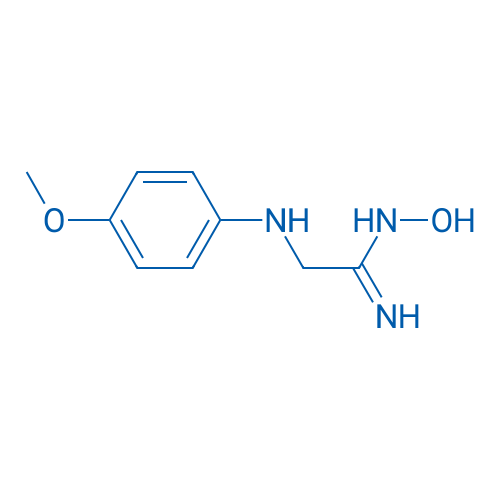N-Hydroxy-2-((4-methoxyphenyl)amino)acetimidamide