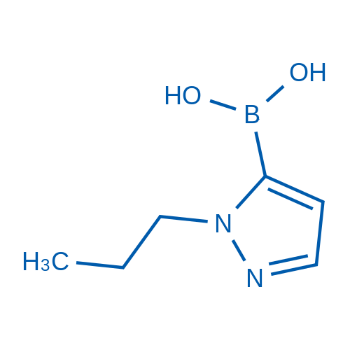 (1-Propyl-1H-pyrazol-5-yl)boronic acid