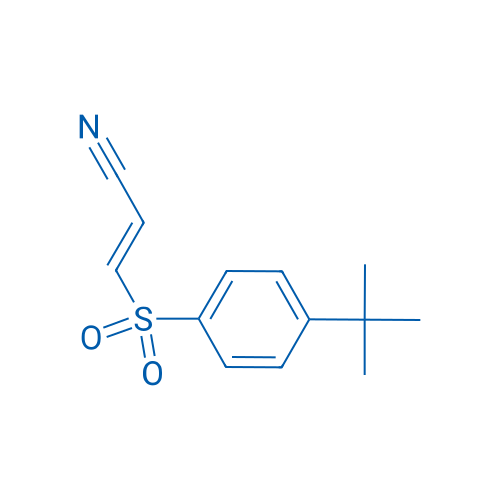 (E)-3-((4-(tert-Butyl)phenyl)sulfonyl)acrylonitrile