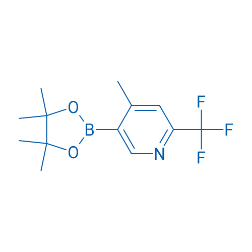 4-Methyl-5-(4,4,5,5-tetramethyl-1,3,2-dioxaborolan-2-yl)-2-(trifluoromethyl)pyridine