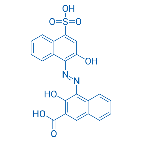 3-Hydroxy-4-((2-hydroxy-4-sulfonaphthalen-1-yl)diazenyl)-2-naphthoic acid