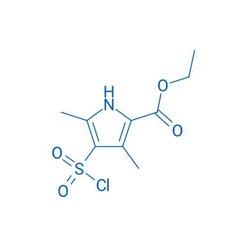 Ethyl 4-(chlorosulfonyl)-3,5-dimethyl-1H-pyrrole-2-carboxylate