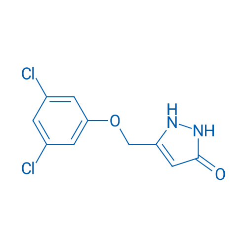 5-((3,5-Dichlorophenoxy)methyl)-1,2-dihydro-3H-pyrazol-3-one