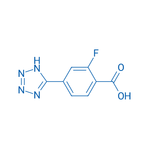 2-Fluoro-4-(1H-tetrazol-5-yl)benzoic acid