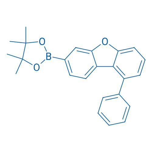 4,4,5,5-Tetramethyl-2-(9-phenyldibenzo[b,d]furan-3-yl)-1,3,2-dioxaborolane