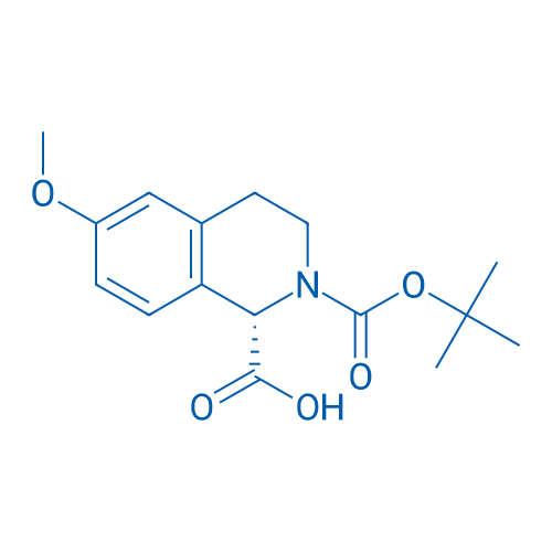 (S)-2-(tert-Butoxycarbonyl)-6-methoxy-1,2,3,4-tetrahydroisoquinoline-1-carboxylic acid