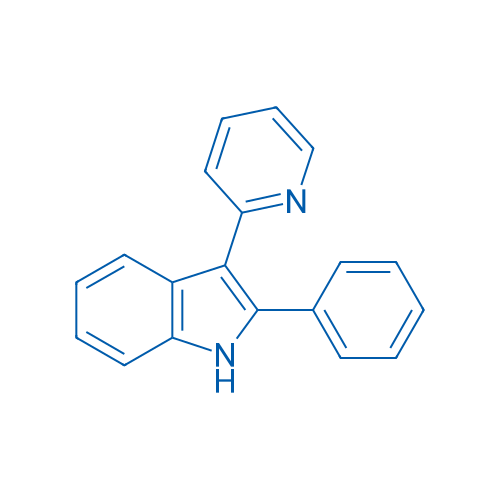 2-Phenyl-3-(pyridin-2-yl)-1H-indole