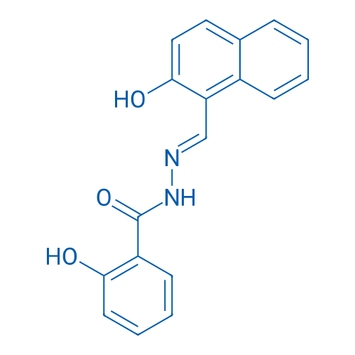 (E)-2-Hydroxy-N'-((2-hydroxynaphthalen-1-yl)methylene)benzohydrazide