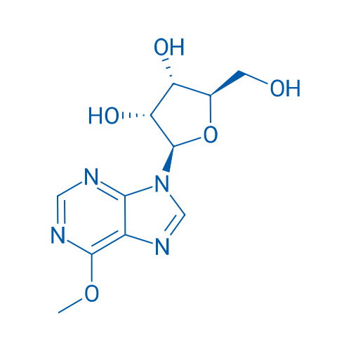 (2R,3S,4R,5R)-2-(Hydroxymethyl)-5-(6-methoxy-9H-purin-9-yl)tetrahydrofuran-3,4-diol