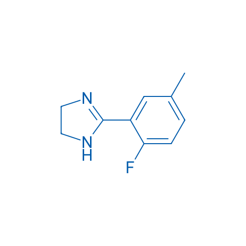 2-(2-Fluoro-5-methylphenyl)-4,5-dihydro-1H-imidazole