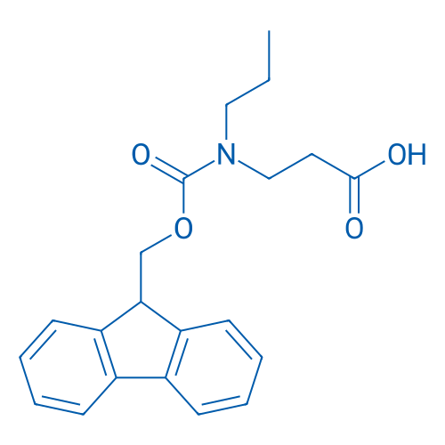 3-((((9H-Fluoren-9-yl)methoxy)carbonyl)(propyl)amino)propanoic acid
