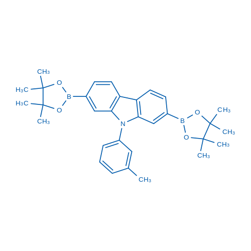 2,7-Bis(4,4,5,5-tetramethyl-1,3,2-dioxaborolan-2-yl)-9-(m-tolyl)-9H-carbazole