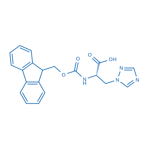 (S)-2-((((9H-Fluoren-9-yl)methoxy)carbonyl)amino)-3-(1H-1,2,4-triazol-1-yl)propanoic acid