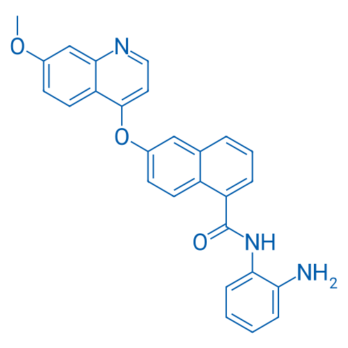 N-(2-Aminophenyl)-6-((7-methoxyquinolin-4-yl)oxy)-1-naphthamide
