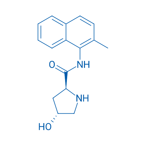 (2S,4R)-4-Hydroxy-N-(2-methylnaphthalen-1-yl)pyrrolidine-2-carboxamide