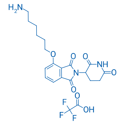 4-((6-Aminohexyl)oxy)-2-(2,6-dioxopiperidin-3-yl)isoindoline-1,3-dione 2,2,2-trifluoroacetate