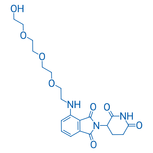 2-(2,6-Dioxopiperidin-3-yl)-4-((2-(2-(2-(2-hydroxyethoxy)ethoxy)ethoxy)ethyl)amino)isoindoline-1,3-dione