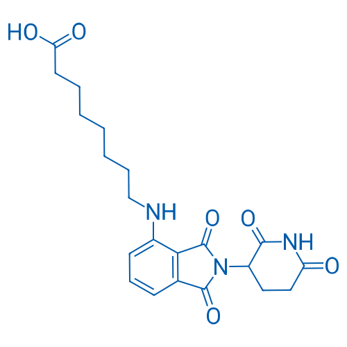 8-((2-(2,6-Dioxopiperidin-3-yl)-1,3-dioxoisoindolin-4-yl)amino)octanoic acid