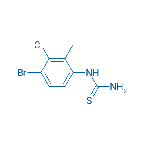 1-(4-Bromo-3-chloro-2-methylphenyl)thiourea