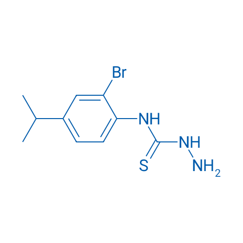 N-(2-Bromo-4-isopropylphenyl)hydrazinecarbothioamide