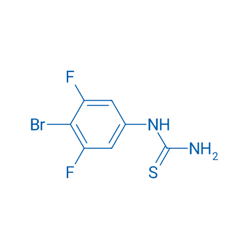 1-(4-Bromo-3,5-difluorophenyl)thiourea