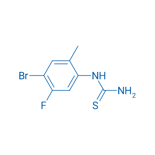 1-(4-Bromo-5-fluoro-2-methylphenyl)thiourea