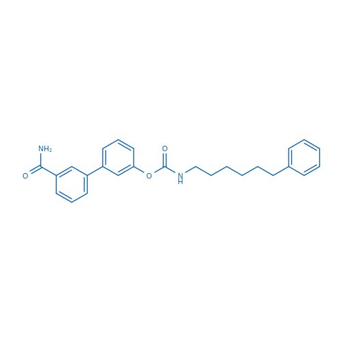 3'-Carbamoyl-[1,1'-biphenyl]-3-yl (6-phenylhexyl)carbamate