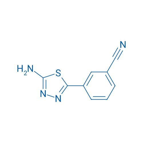 3-(5-Amino-1,3,4-thiadiazol-2-yl)benzonitrile
