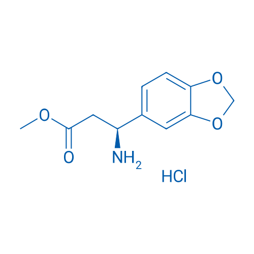 Methyl (S)-3-amino-3-(benzo[d][1,3]dioxol-5-yl)propanoate hydrochloride