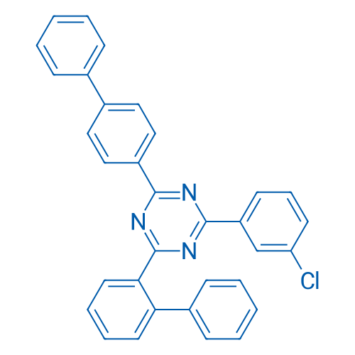 2-([1,1'-Biphenyl]-2-yl)-4-([1,1'-biphenyl]-4-yl)-6-(3-chlorophenyl)-1,3,5-triazine